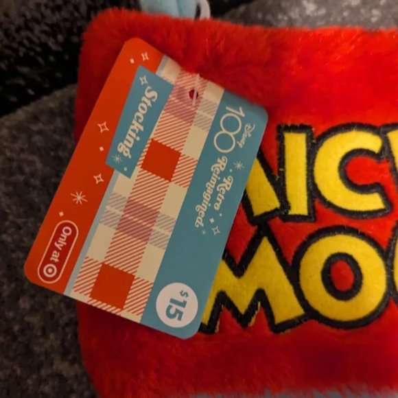 Disney 100 Retro Reimagined Mickey Mouse stocking brand New - Picture 5 of 7